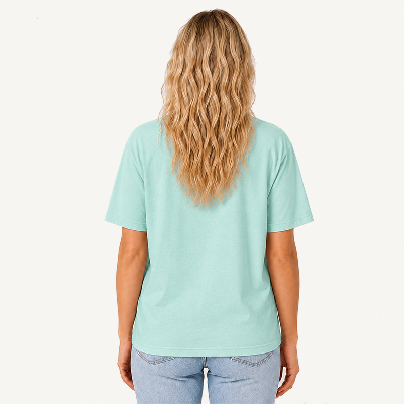 Woodland Wildflower Tales Print Crew Neck Cotton Tee