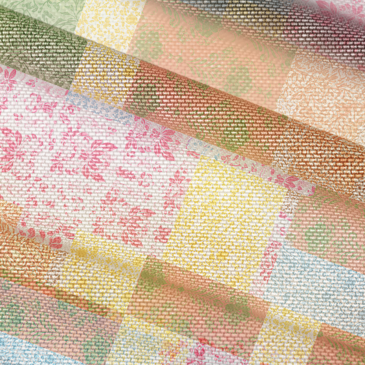 V-Neck Short Sleeve Morning Patch Print Mesh Top