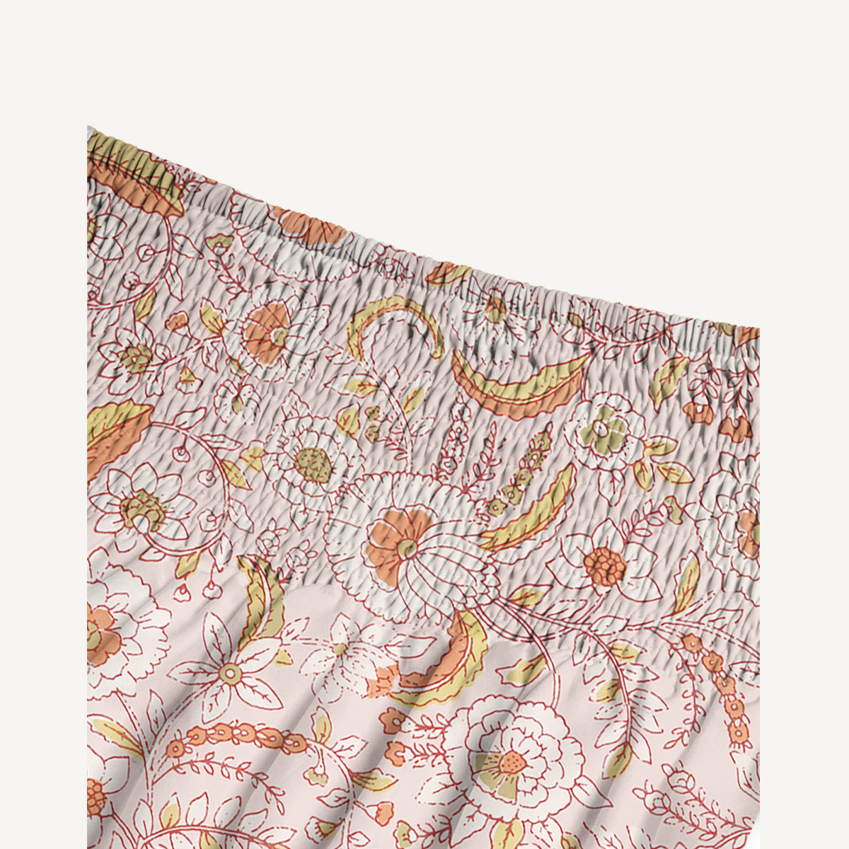 Dusty Bloom Whisper Print Maxi Skirt