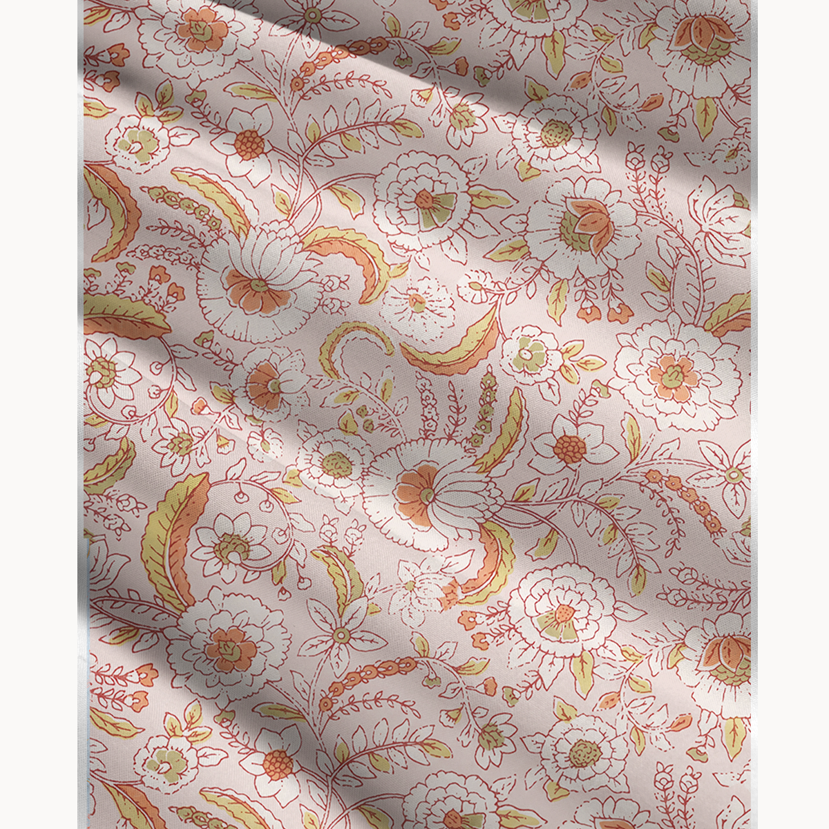 Dusty Bloom Whisper Print Maxi Skirt