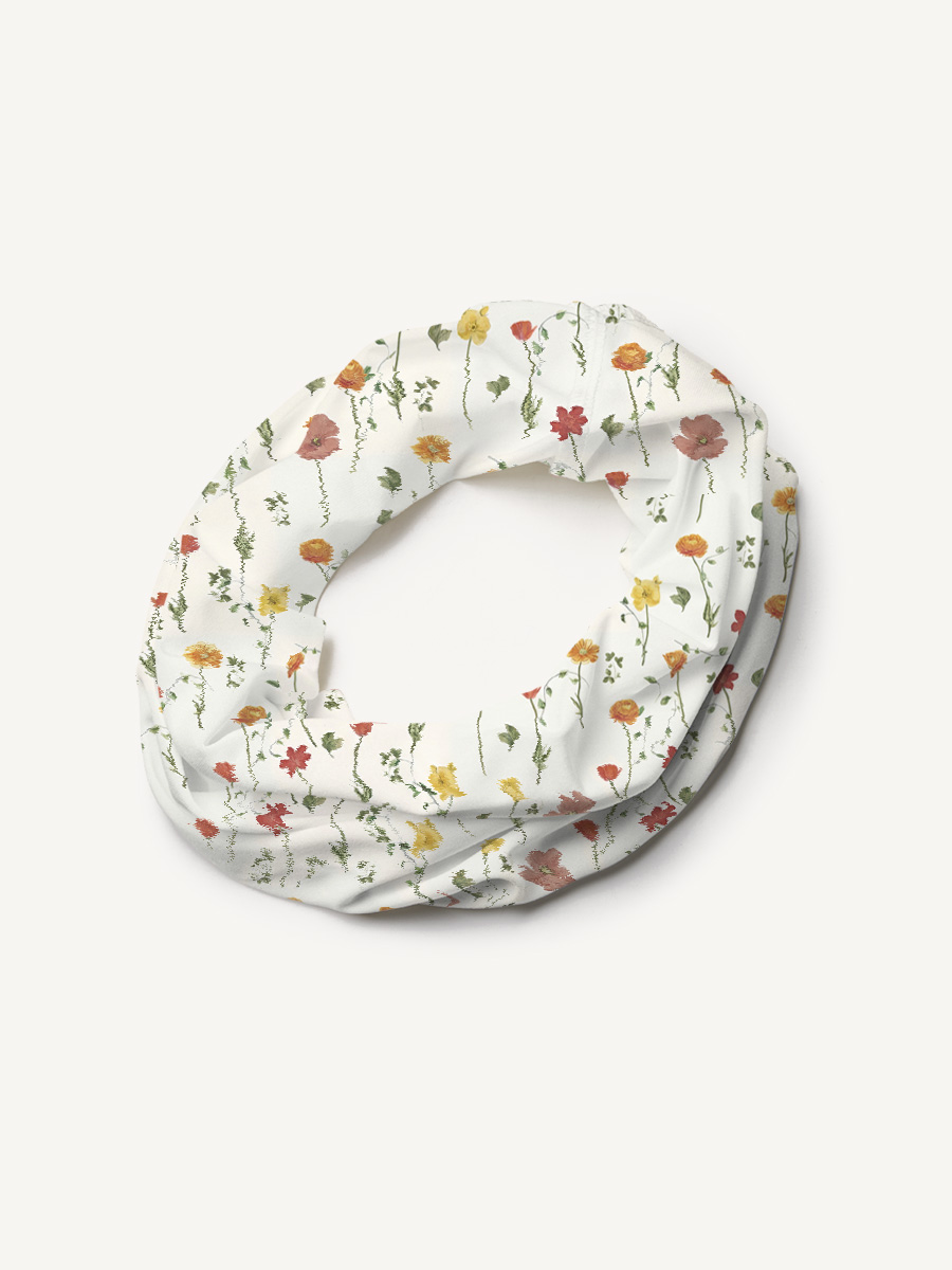 Wildlight Meadow Print Boho Bandeau Headband