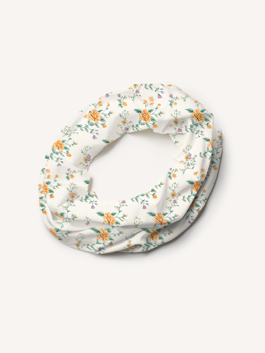 Amber Rose Print Boho Bandeau Headband
