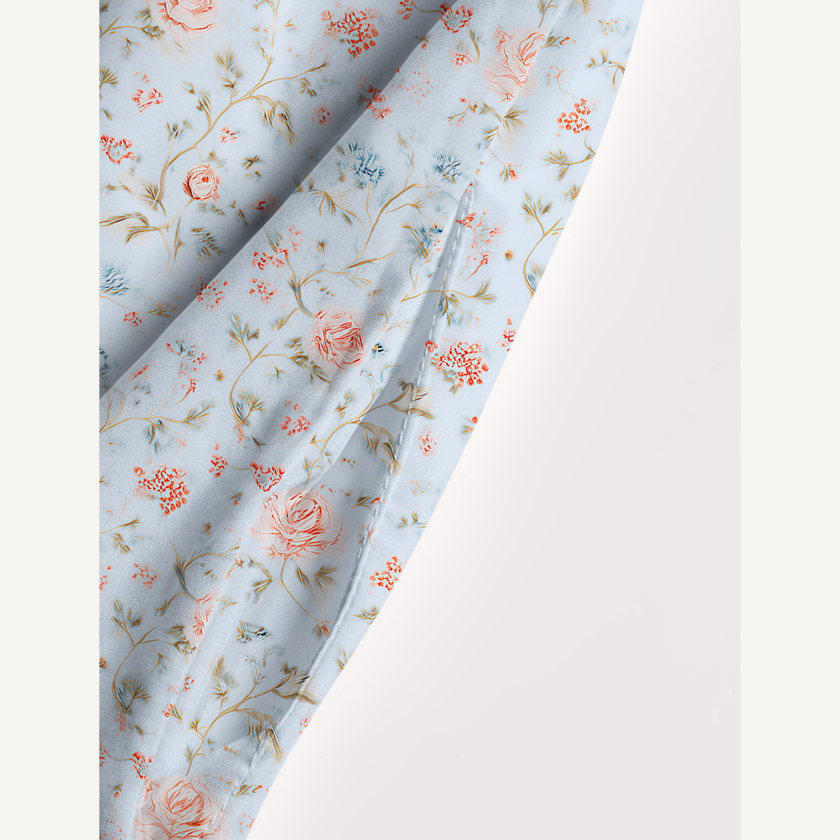 Square Neck Rosabelle Bloom Print Slip Dress