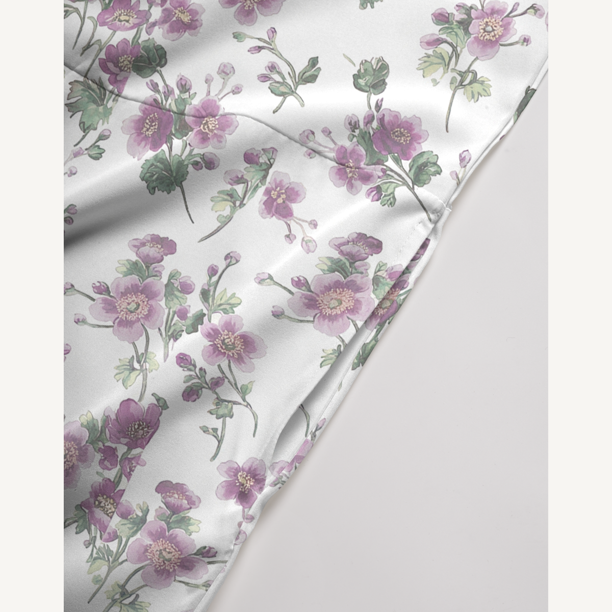 V-Neck Lavender Field Whisper Boho Jumpsuit with Pockets for Women