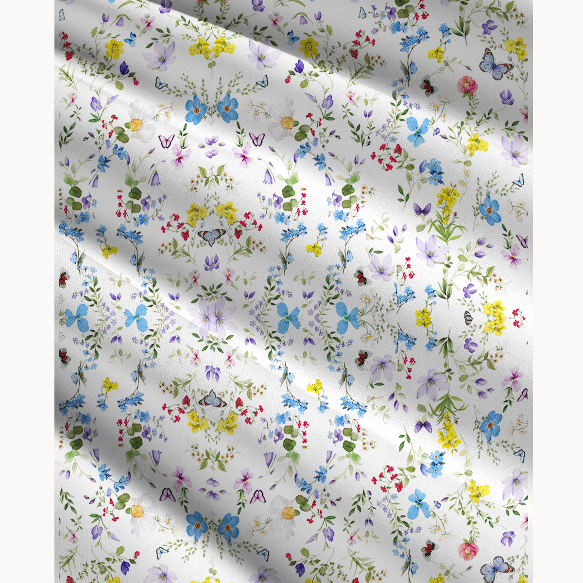 Butterfly Trail Print Maxi Skirt