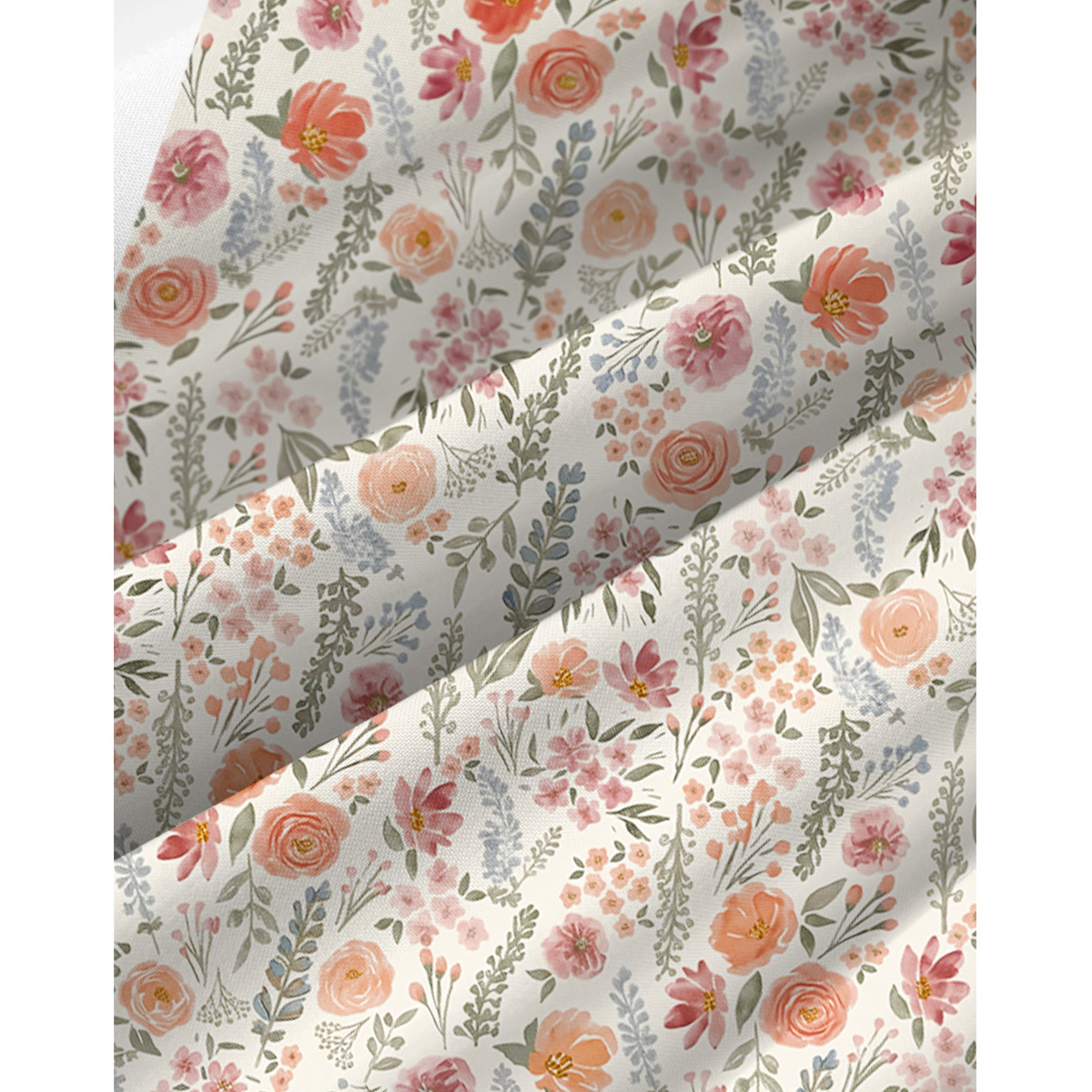 The Wild Flowers Print Spaghetti Strap Mini Dress
