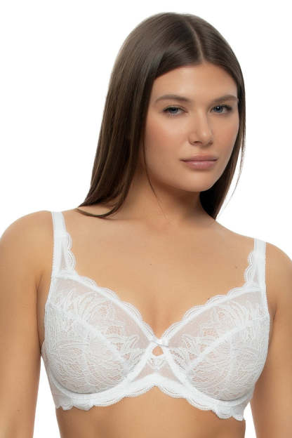 Peridot Unlined Lace Bra
