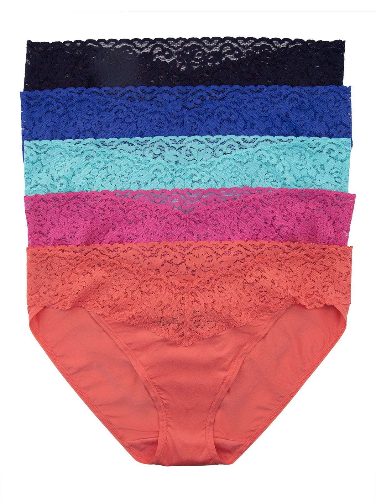 [Copy]Lace Top Bikini Underwear 5-Pack