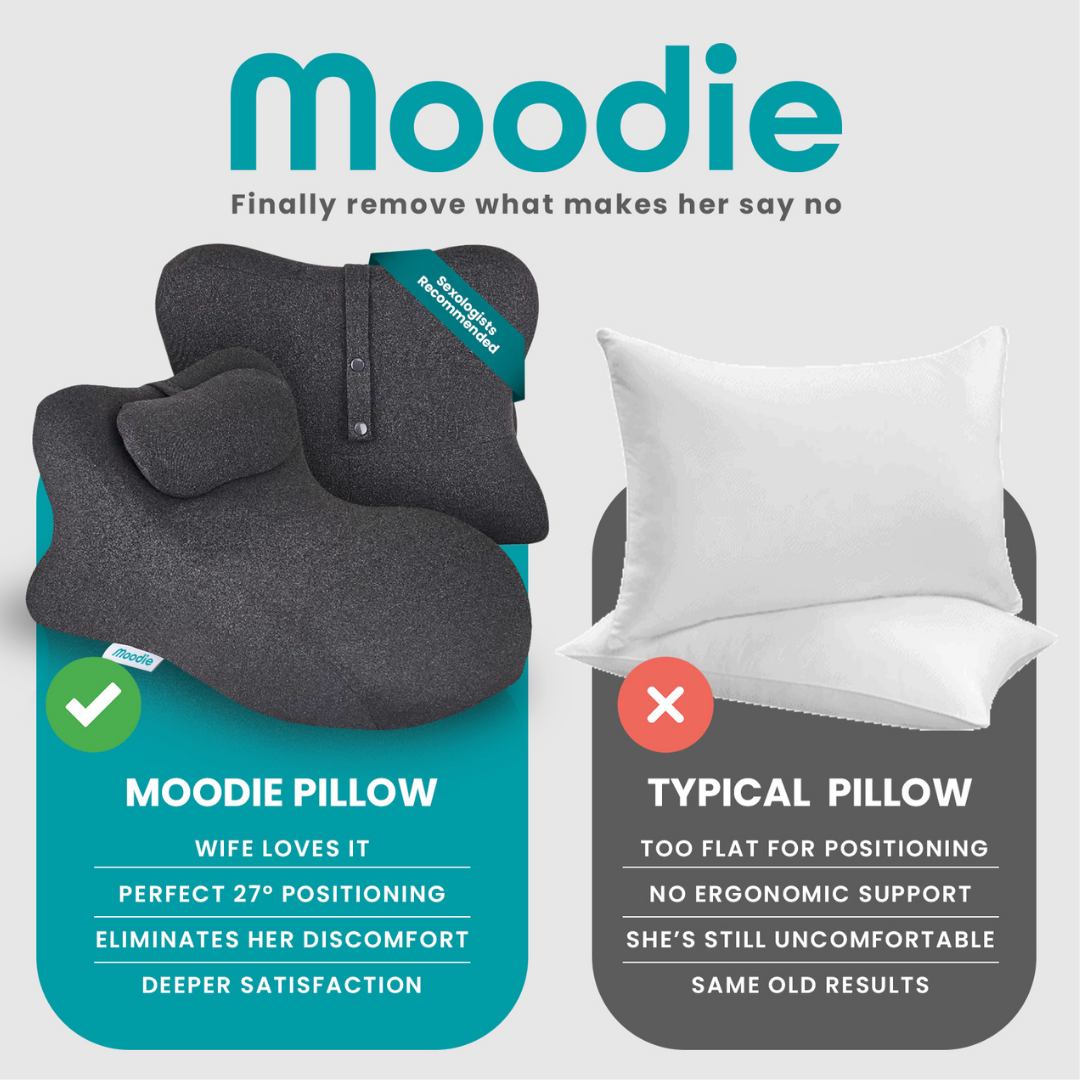 Moodie Intimacy Support Pillow