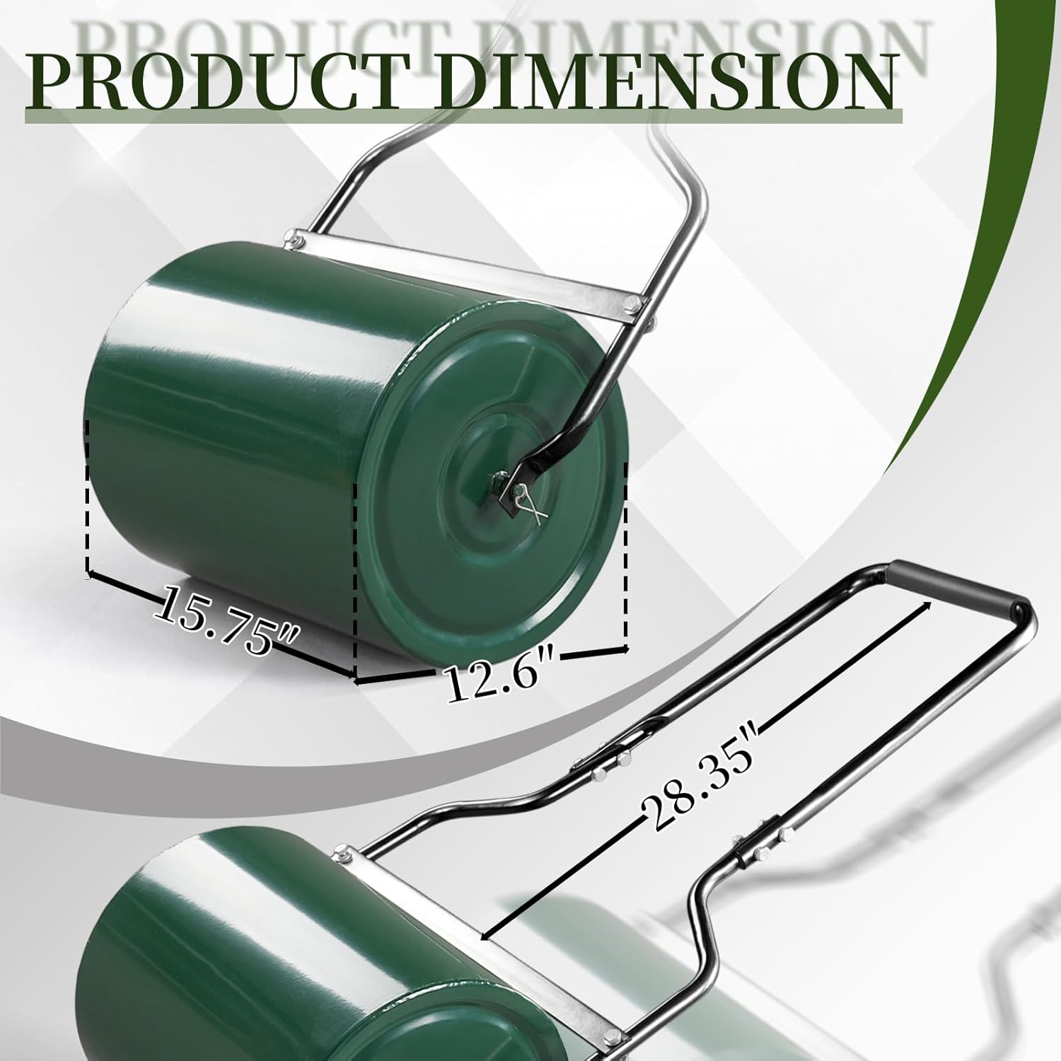 Lawn Roller 8 Gallons Water or Sand Filled