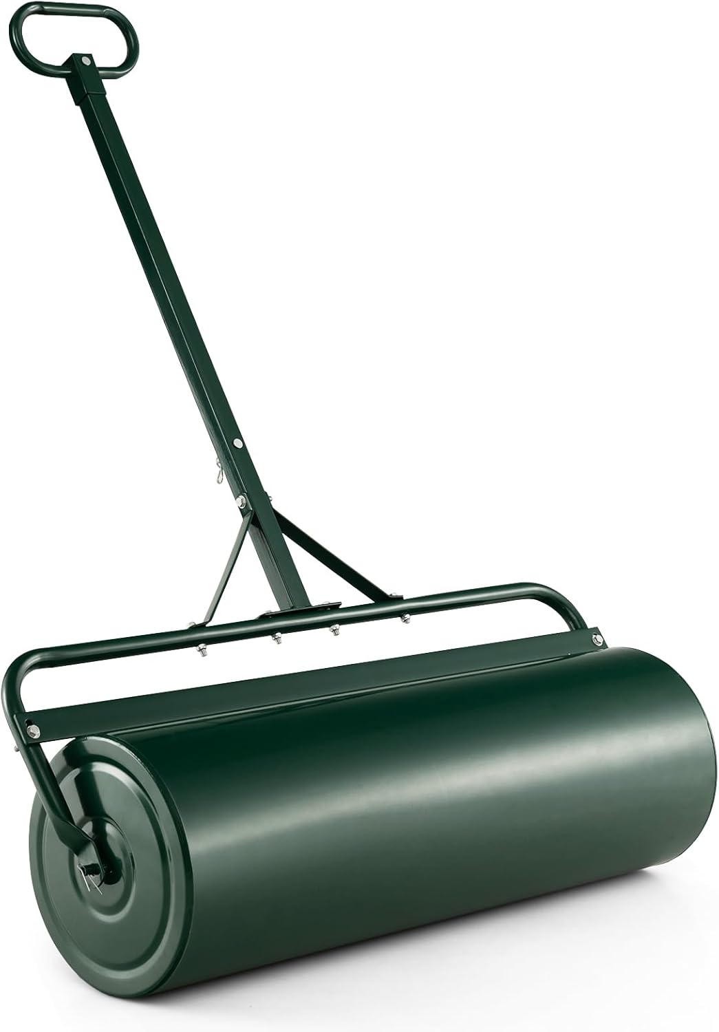 Lawn Roller Push/Tow Behind a Tractor Sod Drum Roller for Garden Yard Park Farm 