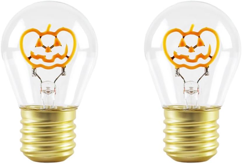 2 Pcs USB Type-C Rechargeable LED Night Light Bulb