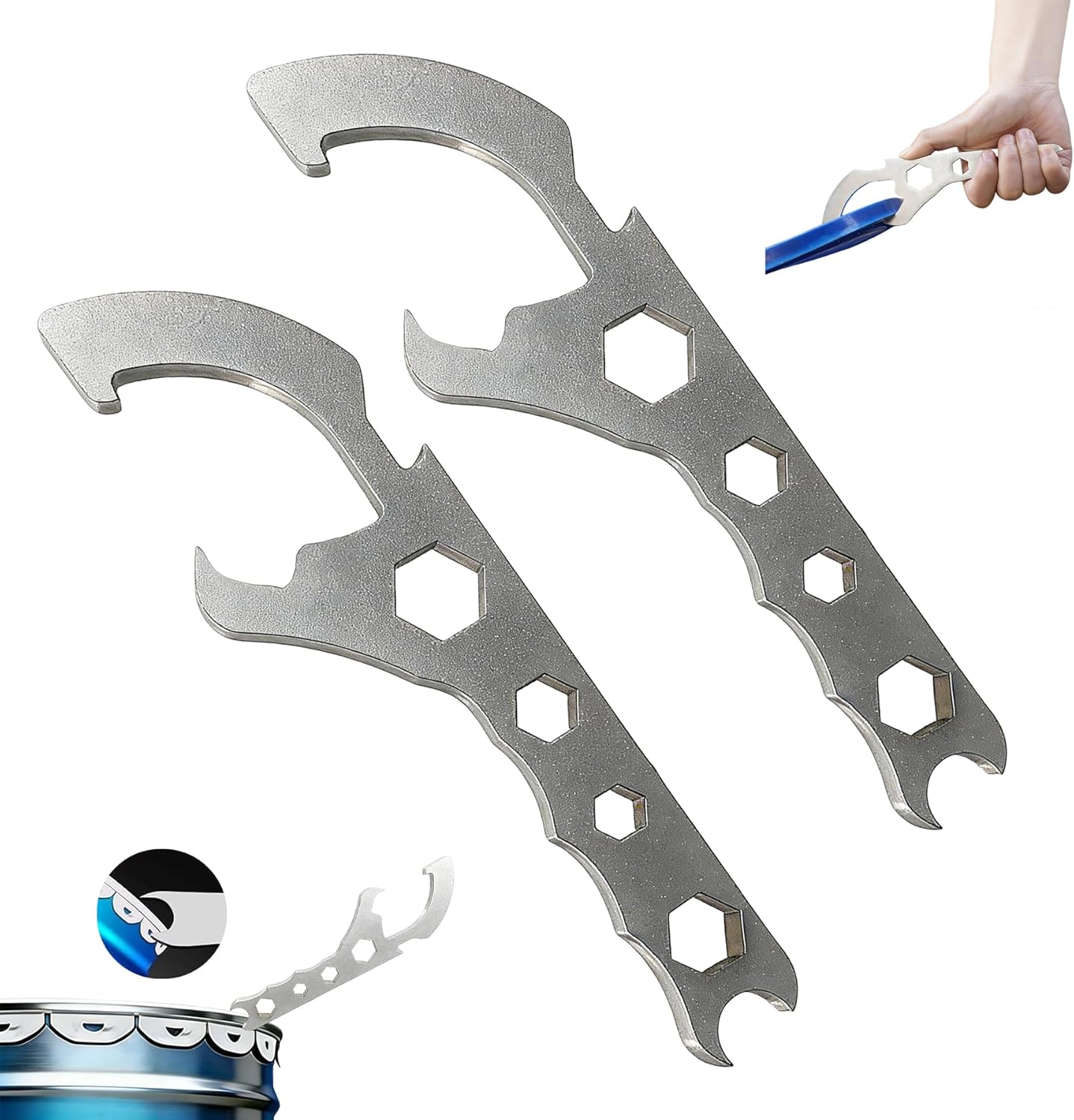 2Pcs Bucket Paint Can Opener
