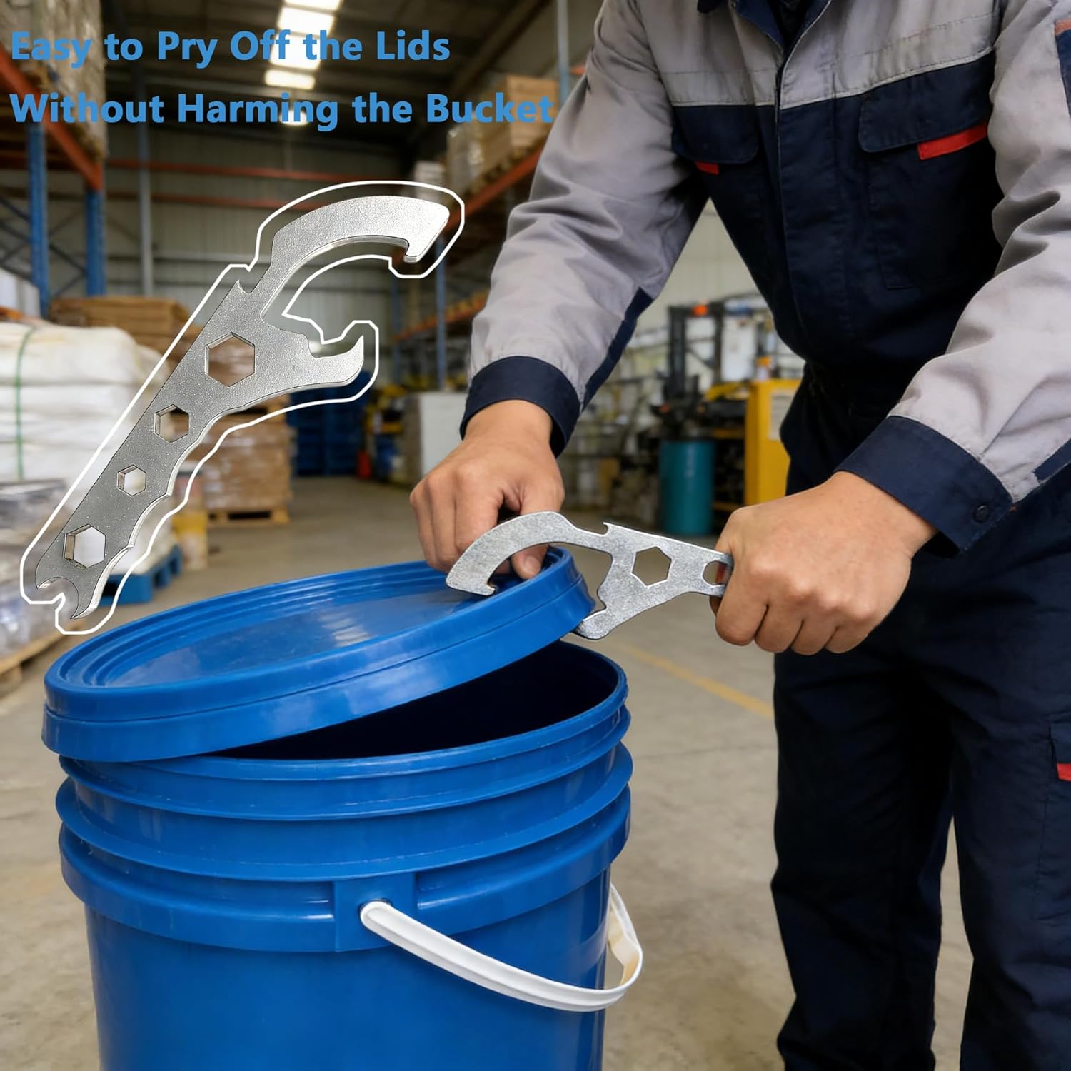 2Pcs 5 Gallon Bucket Paint Can Opener