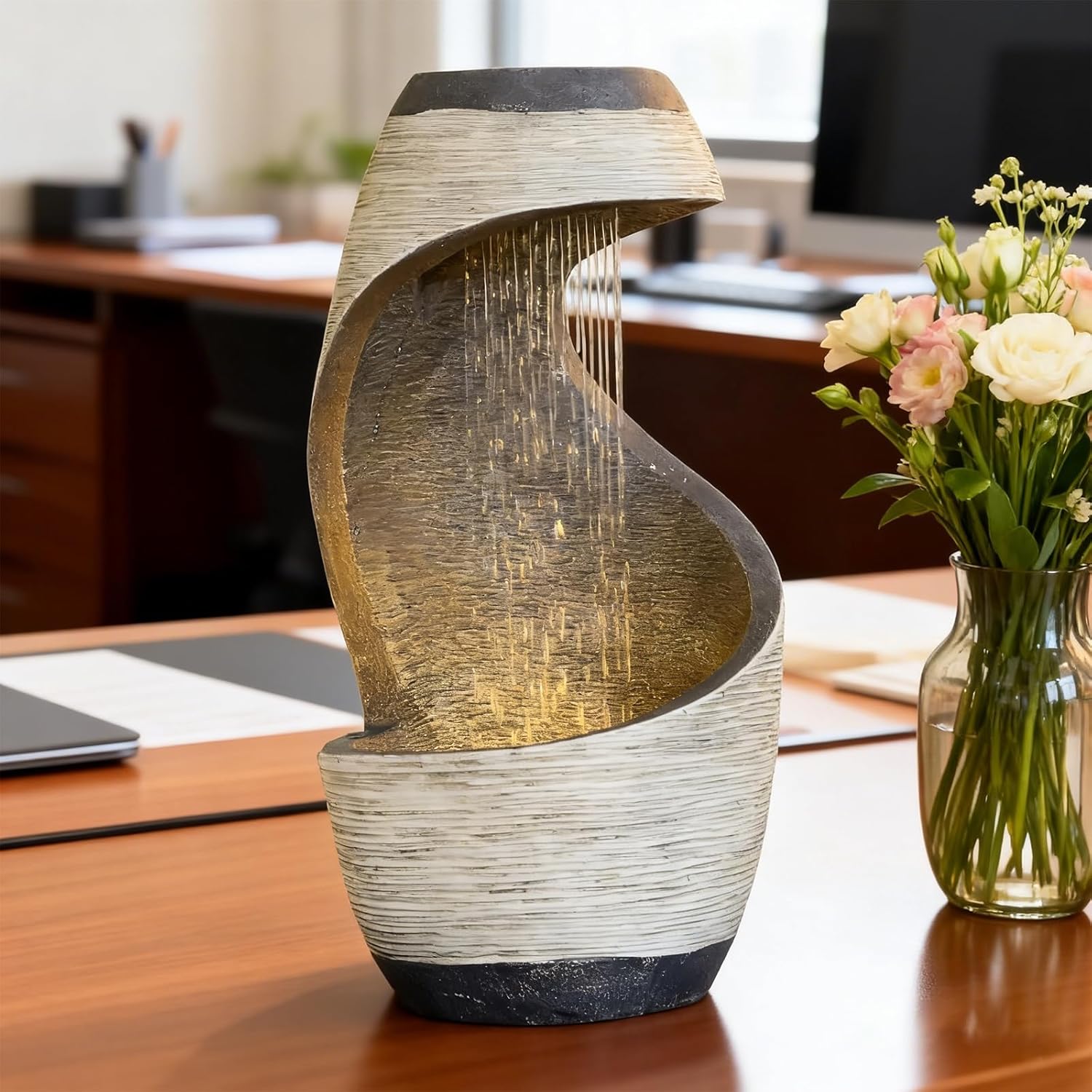 Modern Tabletop Water Fountain for Women