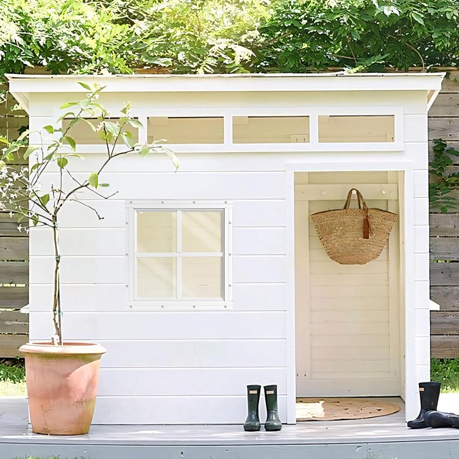 Shed Windows 2 Pack, Chicken Coop Fixed Windows 16" x 16" 