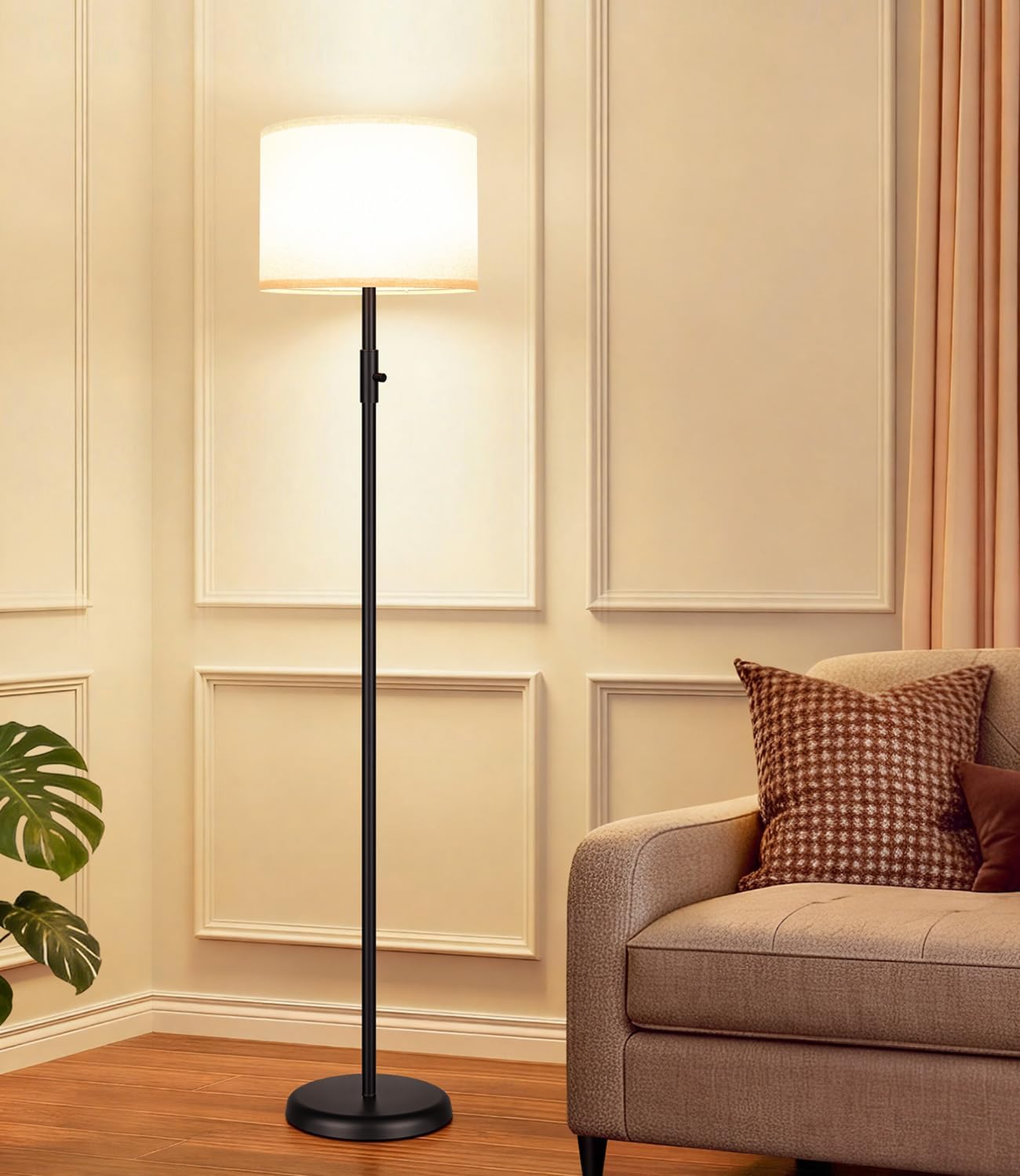  Dimmable Floor Lamp for Living Room,1000 Lumens Bulb Included