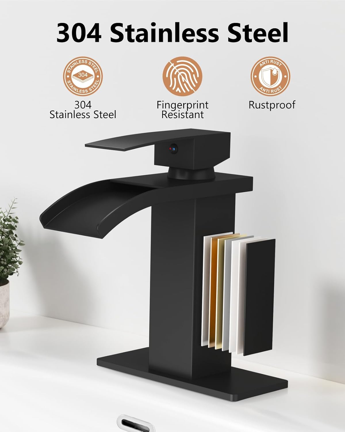 Waterfall Bathroom Faucet