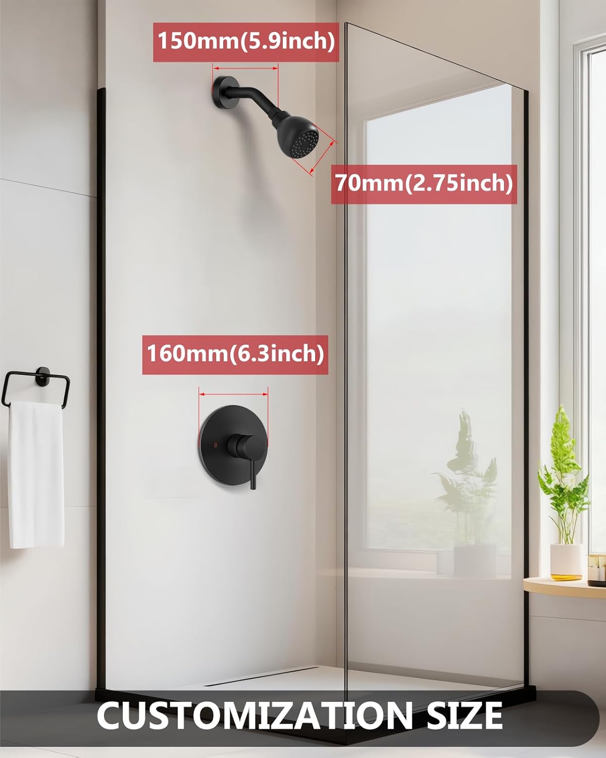 Shower Faucet with Valve