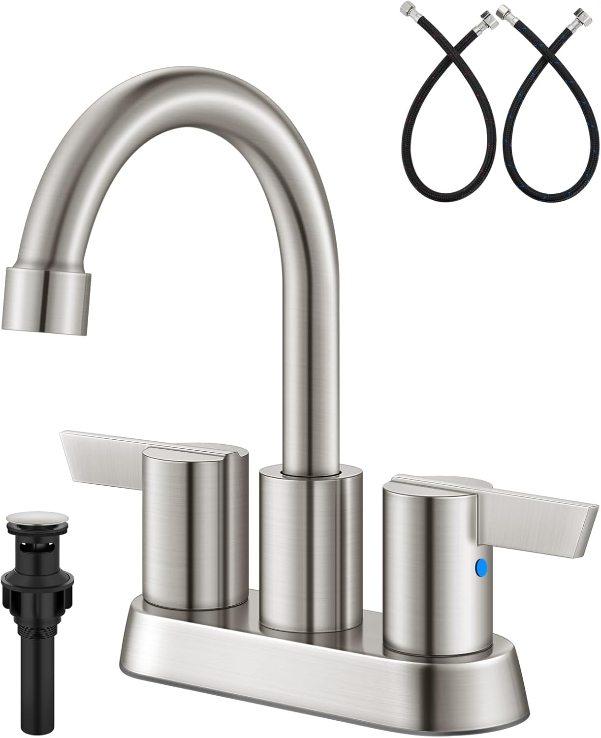 4-Inch Centerset Bathroom Faucet