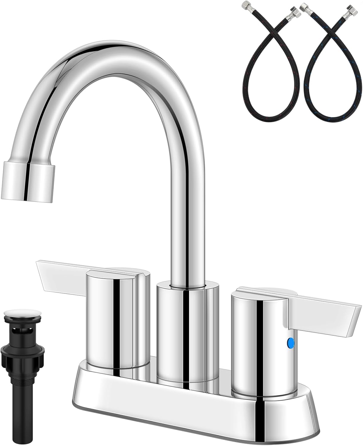 4-Inch Centerset Bathroom Faucet