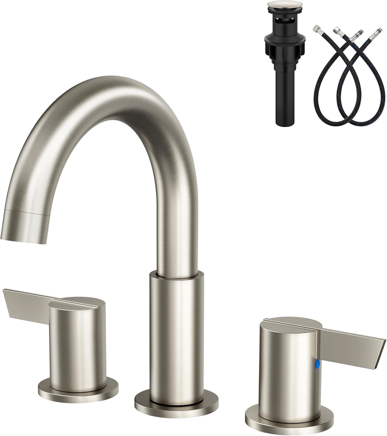 Bathroom Sink Faucet 3 Hole 8 Inch