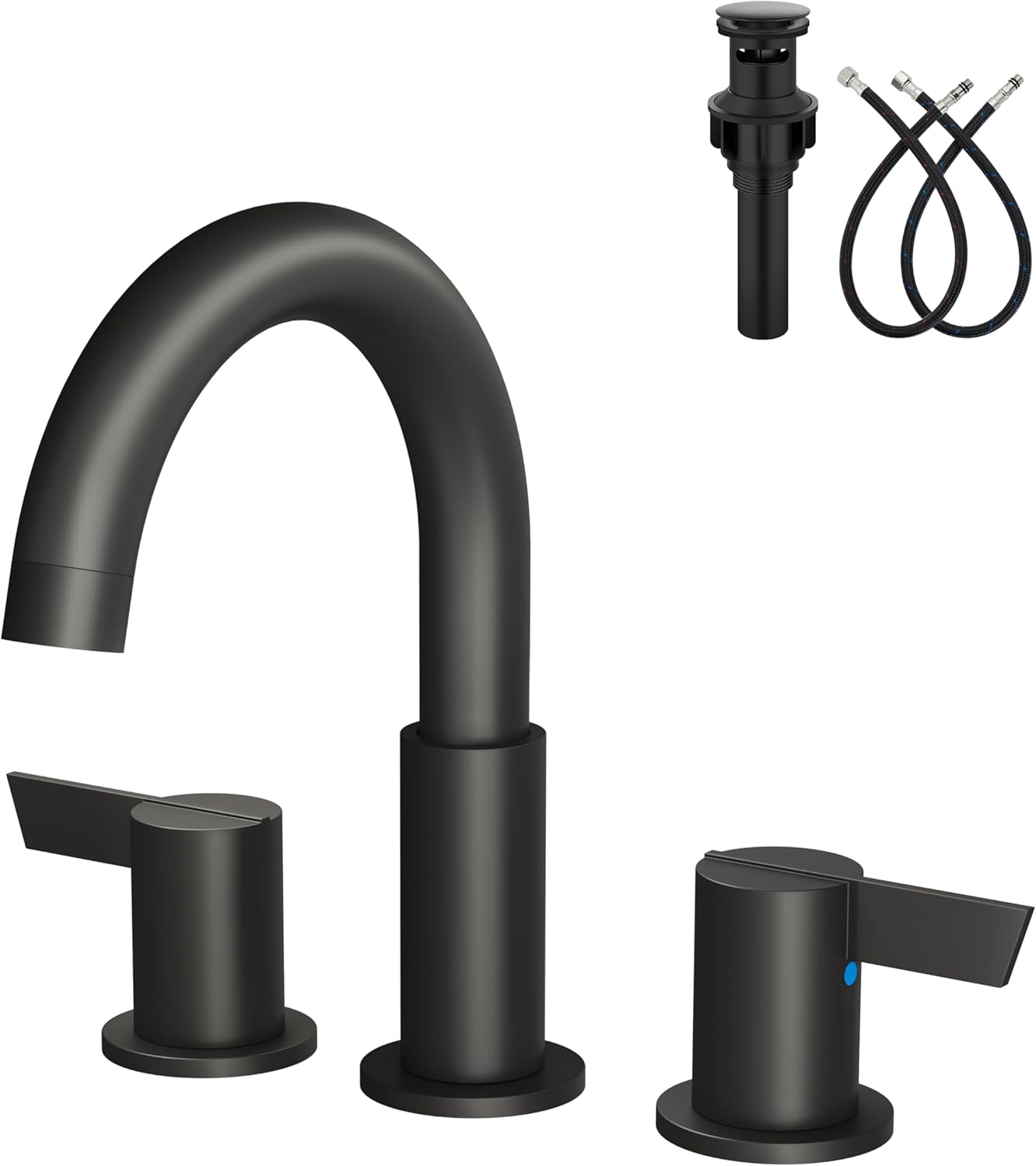 Bathroom Sink Faucet 3 Hole 8 Inch