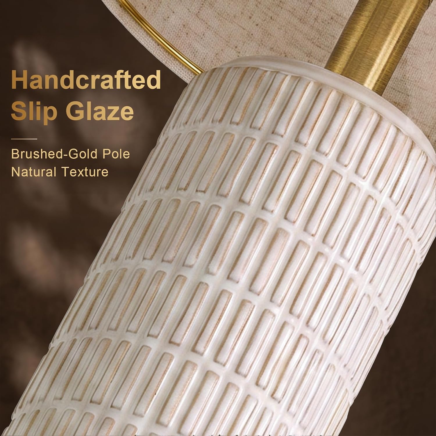20.75" Small Modern Ceramic Table Lamps