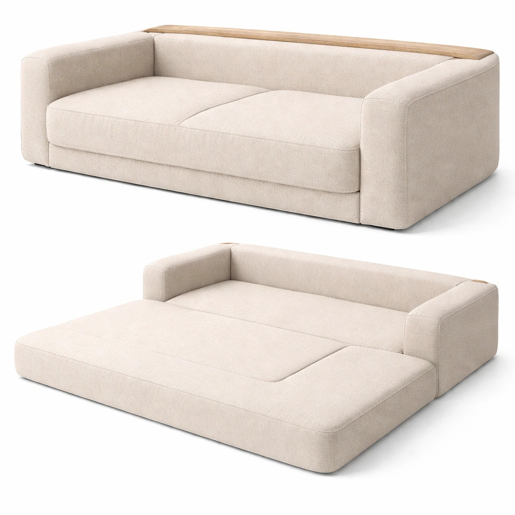 Sofa convertible cama moderno-Sovuno