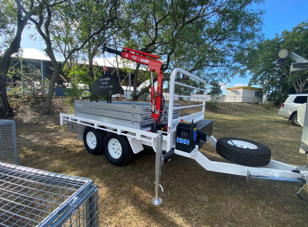 Trap trailer and transport unit