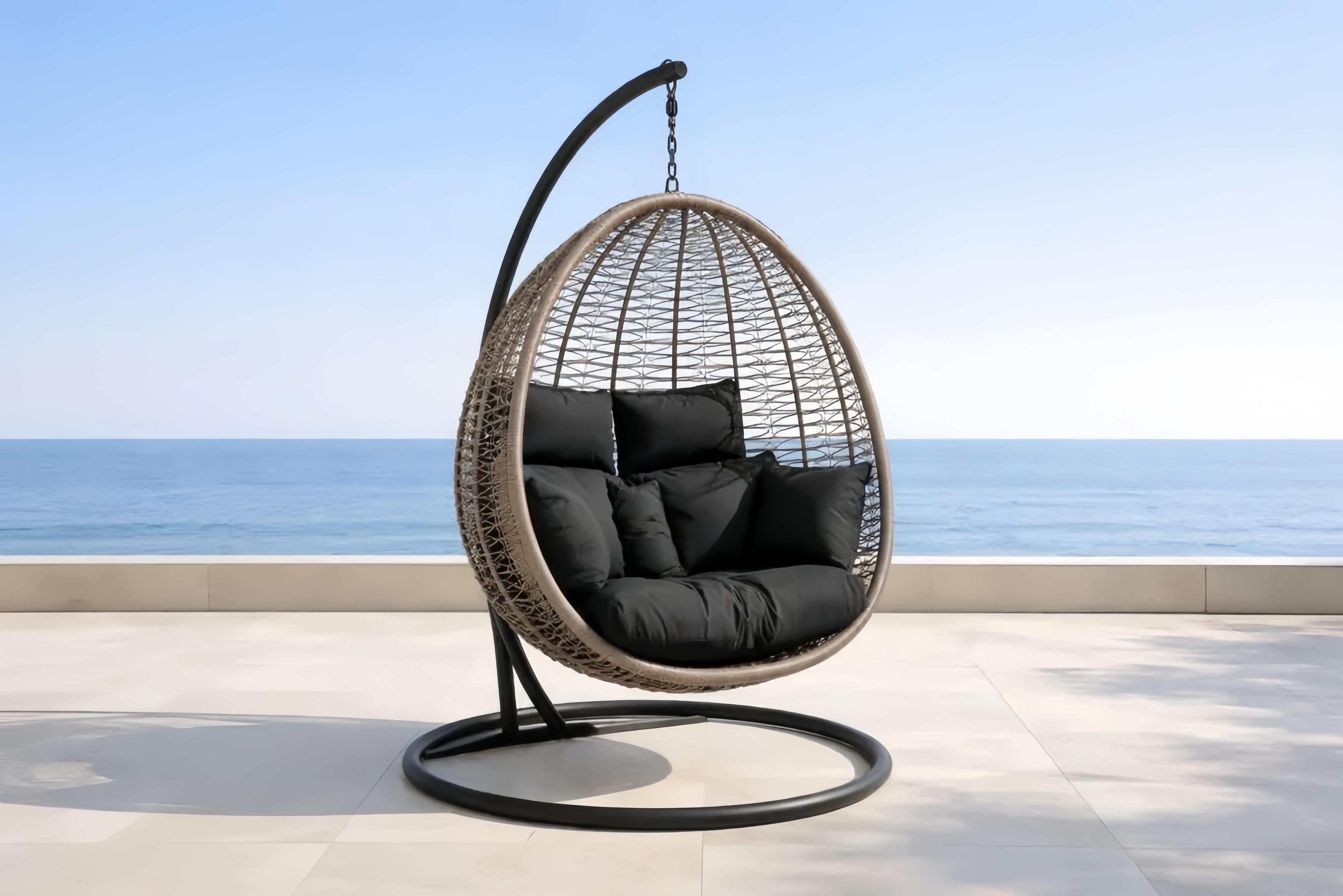 Hängende Eiersessel