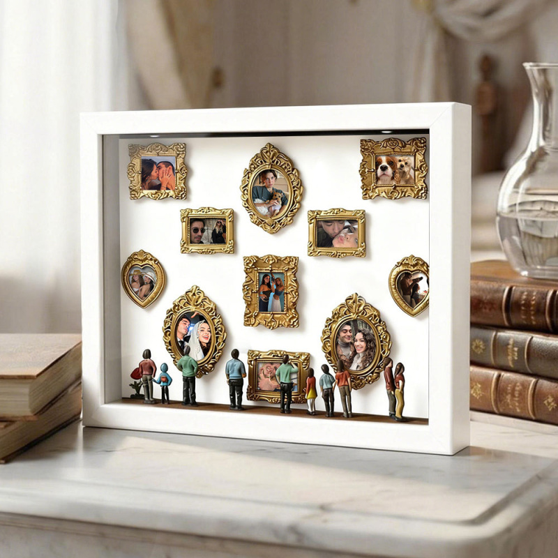 Mother's Day Gifts Museum of Us Frame Personalized Couples Gift for Her Cute Miniature Museum Gifts Meaningful Gift-pawsmeowz