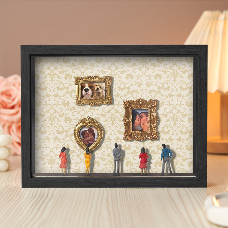 Mother's Day Gifts Museum of Us Frame Personalized Couples Gift for Her Cute Miniature Museum Gifts Meaningful Gift-pawsmeowz