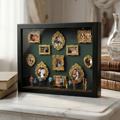 Mother's Day Gifts Museum of Us Frame Personalized Couples Gift for Her Cute Miniature Museum Gifts Meaningful Gift-pawsmeowz