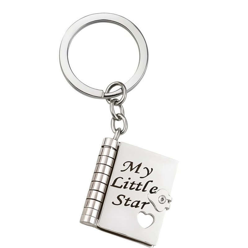 Personalized Book Locket Necklace Custom Seven Page Message Book Pendant Secret Love Letter Mother's Day Gift-pawsmeowz
