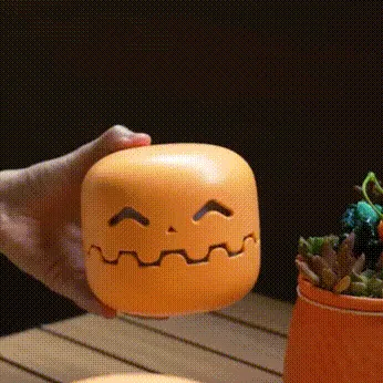 Pumpkin Night Light - Fun and Creative Gift, Ambiance Lamp Halloween Decoration Pumpkin Lantern for Halloween