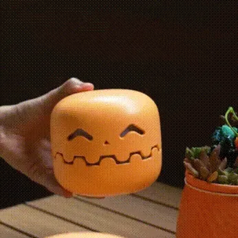 Pumpkin Night Light - Fun and Creative Gift, Ambiance Lamp Halloween Decoration Pumpkin Lantern for Halloween