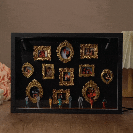 Mother's Day Gifts Museum of Us Frame Personalized Couples Gift for Her Cute Miniature Museum Gifts Meaningful Gift-pawsmeowz