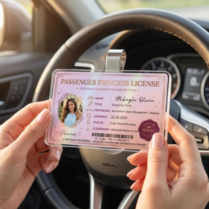 Personalized Passenger Princess Card– Forever Valid VIP Card