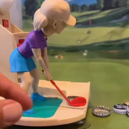 Custom Head Interactive Golf Bottle Opener | Creative Figure Cap Launcher Game for Home Bar & Man Cave Best Gift for Him