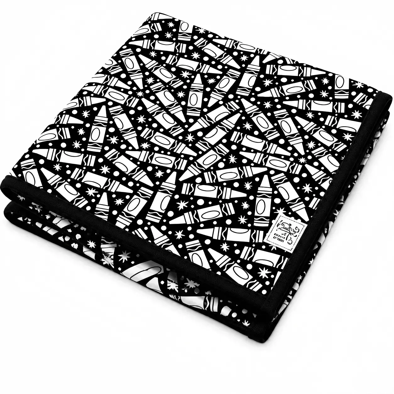 Coloring Blanket with Washable Markers DIY Coloring Blanket Washable Coloring Throw, Family Activity Gift, Stress Relief Craft for Adults and Kids