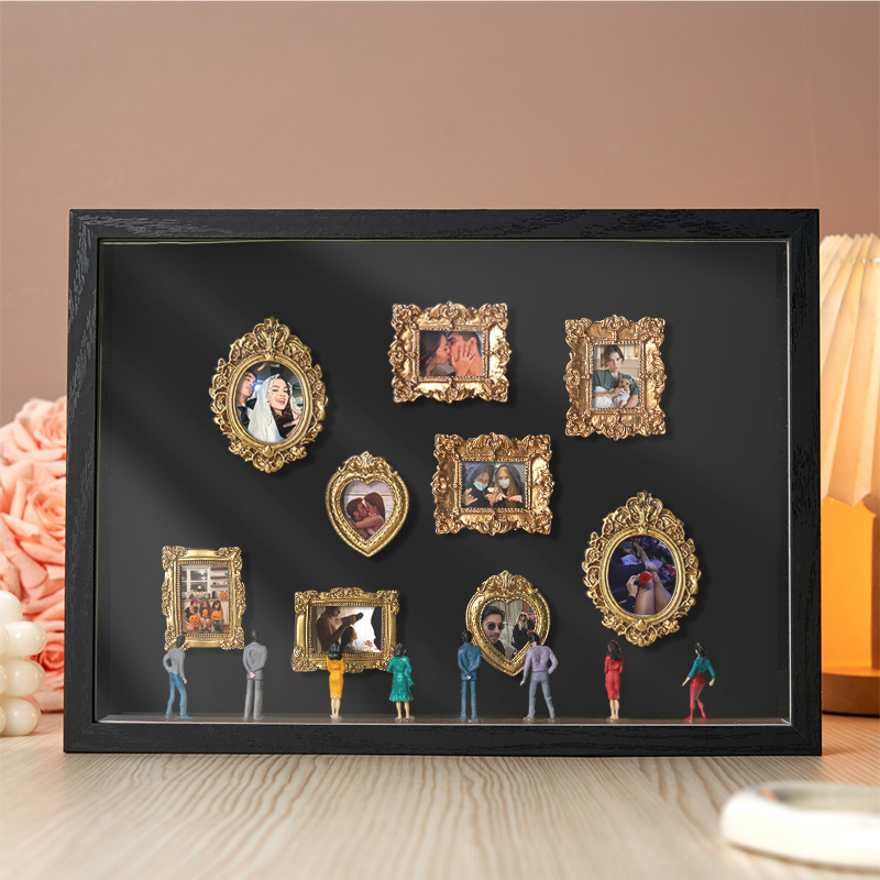 Mother's Day Gifts Museum of Us Frame Personalized Couples Gift for Her Cute Miniature Museum Gifts Meaningful Gift-pawsmeowz