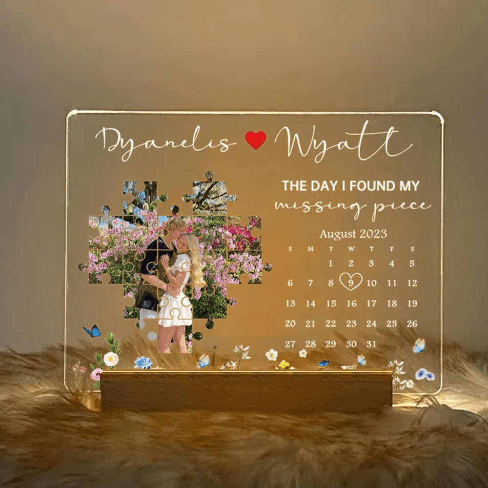 You Are The Piece That Holds Us Together Light Frame Personalised Gifts for Mom