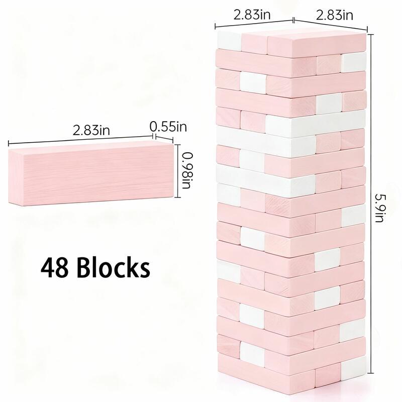 Adult Building Block Tower Perfect Valentine's Day Gift for Couples