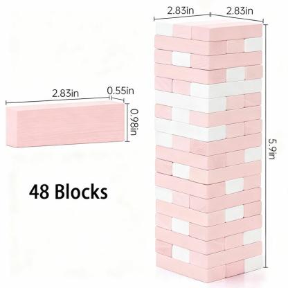 Adult Building Block Tower Perfect Valentine's Day Gift for Couples