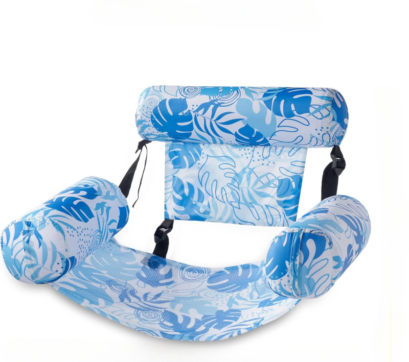 Inflatable Pool Floats Adult, Floating Lounge Chairs, Blow-up Pool Noodles for Adults, Heavy Duty, Floating Chair for Party Summer Water Beach Lake Fun