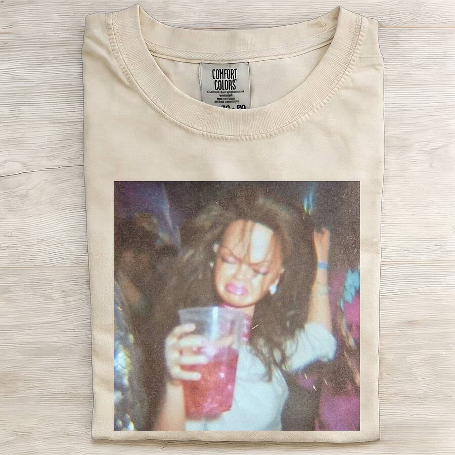 BLACK GIRL DOLL FACE PARTY POV TEE