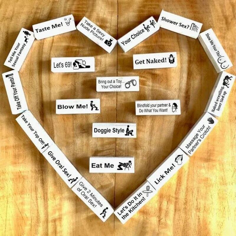 Adult Building Block Tower Perfect Valentine's Day Gift for Couples