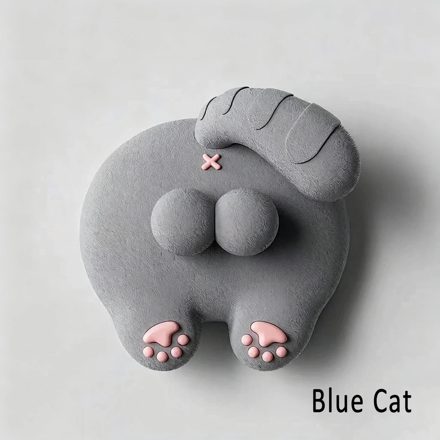 Cute Cat Butt Light Switch Cover, 3D Funny Giant Ball Cat Switch Decor, Kawaii Cartoon Cat Paw Wall Switch Sticker, Creative Bedroom Home Decor, Novelty Gift