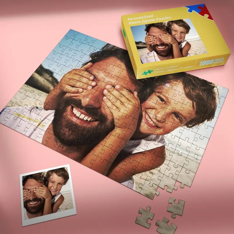 Father's Day Gifts Personalized Photo Puzzle Gifts For Adults 35 1000 Pieces